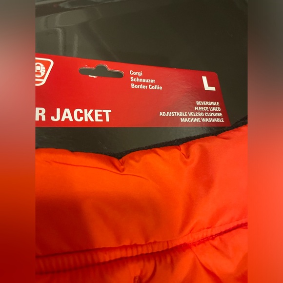 Coleman brand reversible pet puffer jacket coat  size Large new with tags NWT - Picture 2 of 7